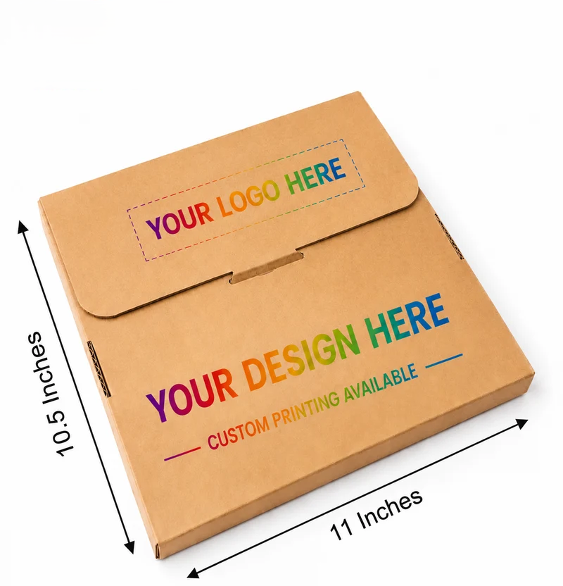 (11x10.5x1.5) color print premium corrugated t shirt packaging box (11x10.5x1.5) color print premium corrugated t shirt packaging box
