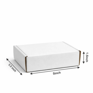 (5x3.5x1.5) multicolor white jewellery or wallet e commerce box