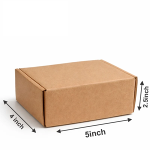 (5x4x2.5) plain brown swiftpack e commerce box 1