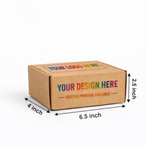 (6.5x4x2.5) color print brown quick pack mailer e commerce box 2
