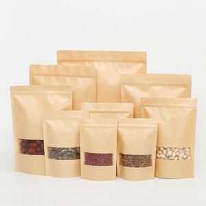 Kraft Stand-up Zip Lock Pouch