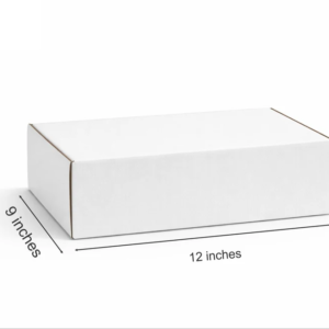(12x9x3.5) plain white large e commerce box 2