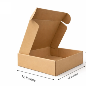 (15x12x3.5) plain brown mega e commerce box 1