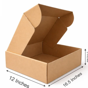 (16.5x12x5) plain brown xl e commerce box 1