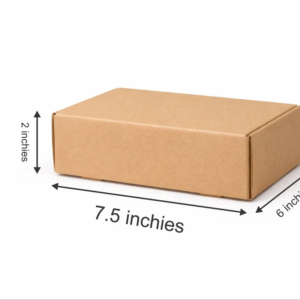 (7.5x6x2) color print brown mini e commerce box 1