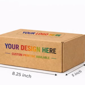 (8.25x5x3) color print brown pro pack e commerce box 7