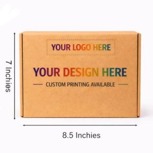 (8.5x7x4) medium colorprint brown e commerce box 6