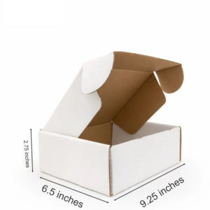 (9.25×6.5×2.75) plain white safeedge e commerce box 1